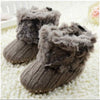 Girl Wool Snow Crib Shoes Winter Children Newborn Baby Boots