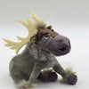 19cm Sven reindeer Kristoff friend Svee plush doll